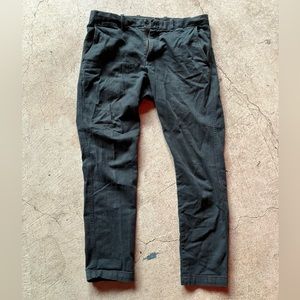 GAP Black Straight Fit Pants- 34x32
